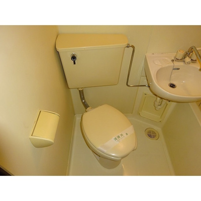 【トイレ】 | ダイホープラザ大塚 | 落ち着いた色調のトイレです