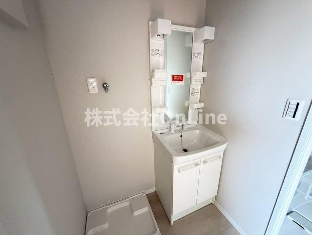 第2タナックマンションの独立洗面台