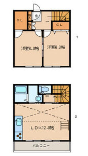 スヴェート武蔵野の間取り