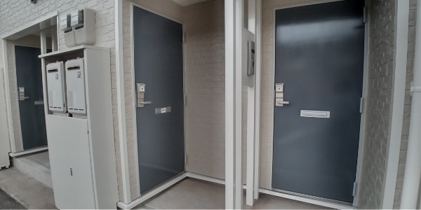 レオパレス南若園Ｂの玄関|きれいな玄関です