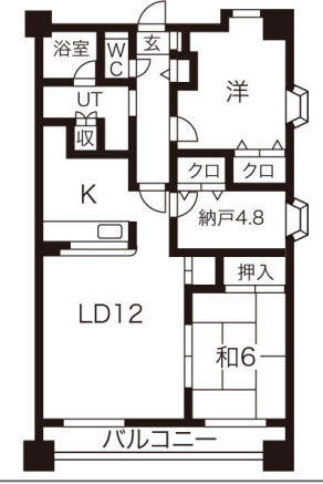 【間取り】 | シティテラス大新
