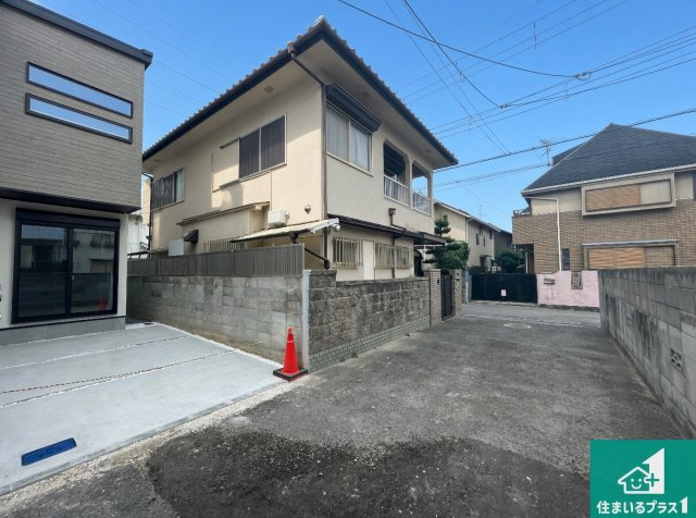 ■尼崎市富松町　第2期　新築一戸建ての前面道路含む現地写真|車通りの少ない前面道路！お子様がいらっしゃるご家族でも安心！
