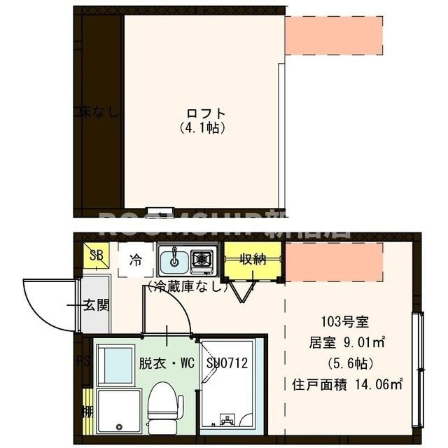 アジュール小岩の間取り