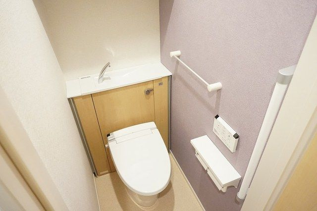 ジェルメ　壱番館のトイレ