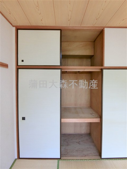 多摩リバビューマンションの収納|収納　押入
