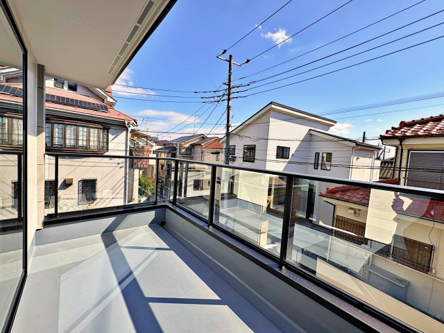 《仲介手数料半額》所沢市北秋津11期のバルコニー