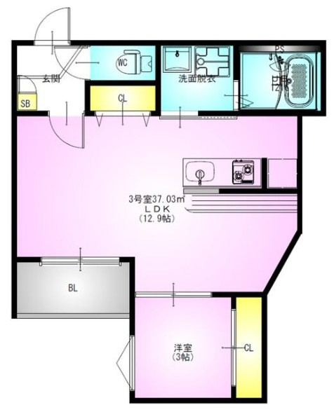 REGALEST八千代緑が丘の間取り