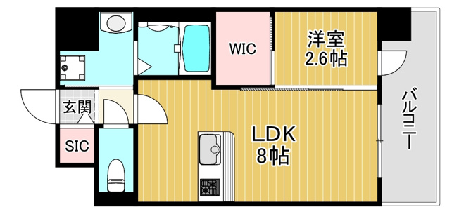 【間取り】 | LUMINOUS放出(旧セレニテ放出リアン)