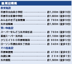 市原市白金町６丁目の周辺