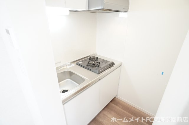 熊本市北区弓削５丁目のアパートのキッチン