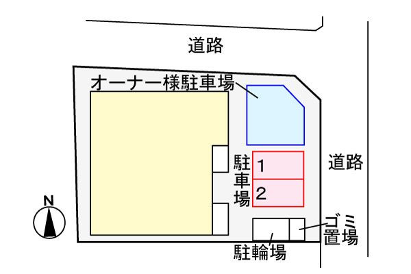 シエルの駐車場