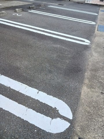 キャプリコートＡの駐車場|駐車スペースもあります