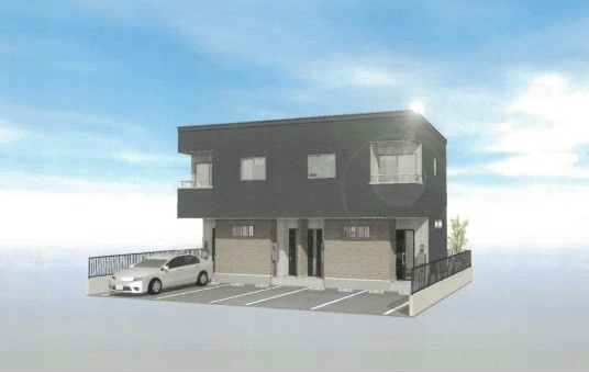 【完成予想図】 | 久留米市上津町新築アパート