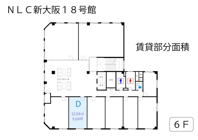 【間取り】 | NLC新大阪18号館