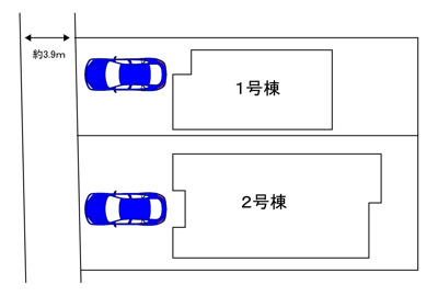 【区画図】 | 高師浜１丁目　新築分譲住宅 | 南海高師浜線「伽羅橋」駅まで徒歩２分！毎日の通勤・通学に便利ですね♪