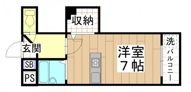ＣＴビュー永和の間取り