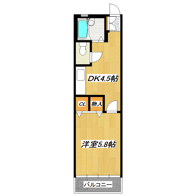 サンバースの間取り|間取り図です！
