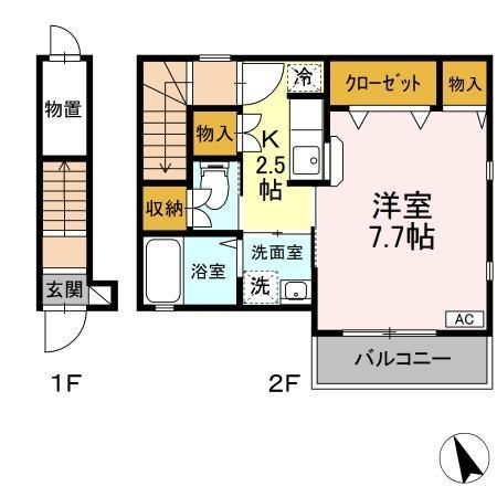 ベルフォーレの間取り