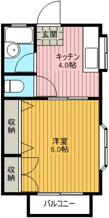 【間取り】 | 丸栄ハイツ