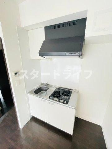 大阪市淀川区西中島７丁目の賃貸マンションのキッチン