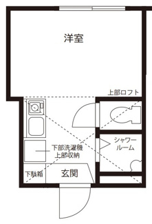【間取り】 | ディアマンテ中目黒 | 間取りです。