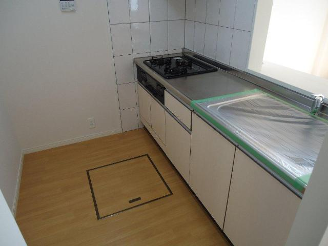 加古川市尾上町安田のアパートのキッチン|キッチン