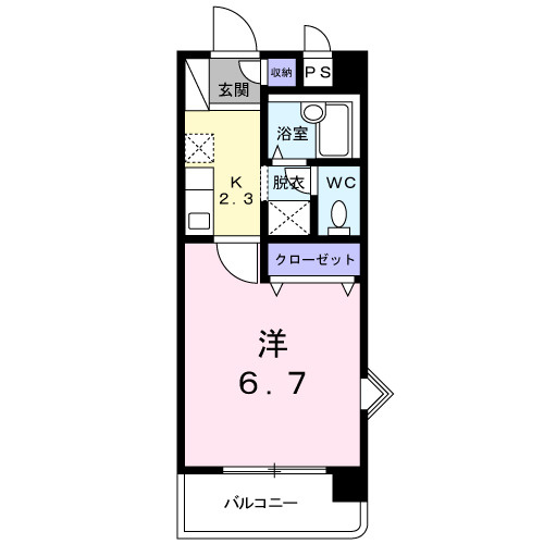 メゾン・ボーＤの間取り