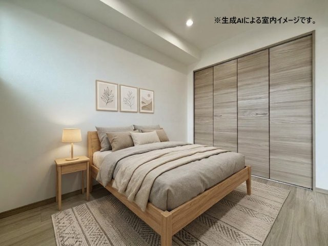グランデ折尾の洋室|※生成AIによる室内イメージです。
