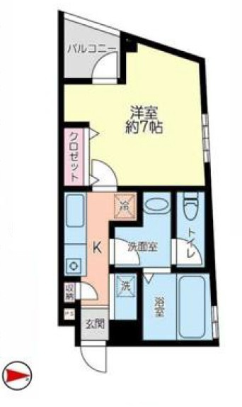 わかばビルの間取り