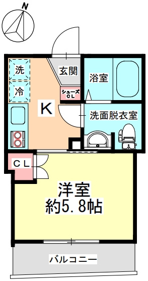 ソレイユの間取り