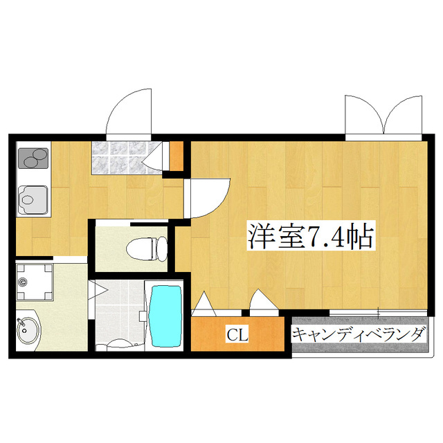 エシール中十条の間取り|間取りです☆
