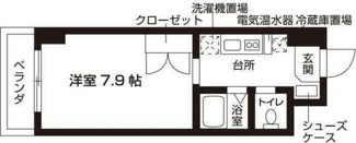 【間取り】 | ローズウッド・ハイツ門前仲町