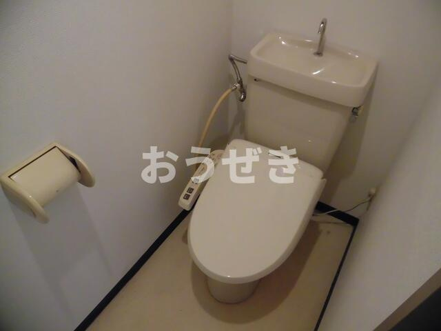 梁山下町ビルのトイレ