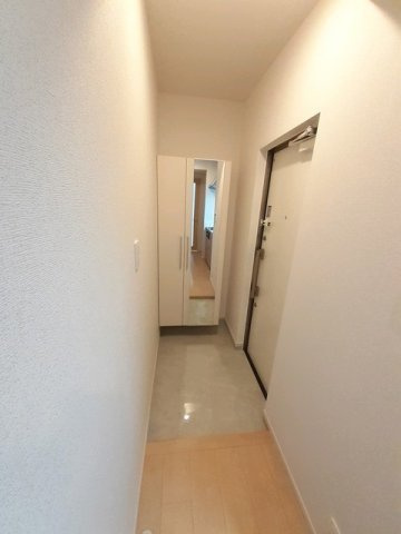 ゆったりとした玄関です