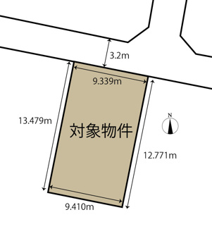 【土地図】 | 安芸郡府中町桜ケ丘　土地