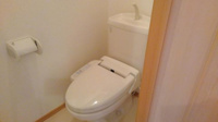 トイレもきれいです