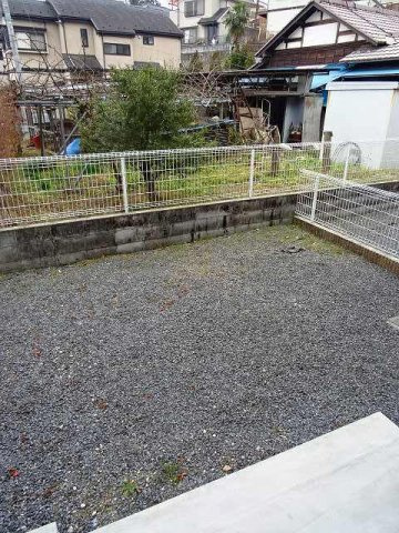 お庭で自由な時間を過ごせます