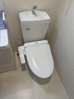 ゆったりとした空間のトイレです