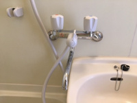 明るい洗面所です