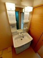 コンパクトで使いやすい洗面所