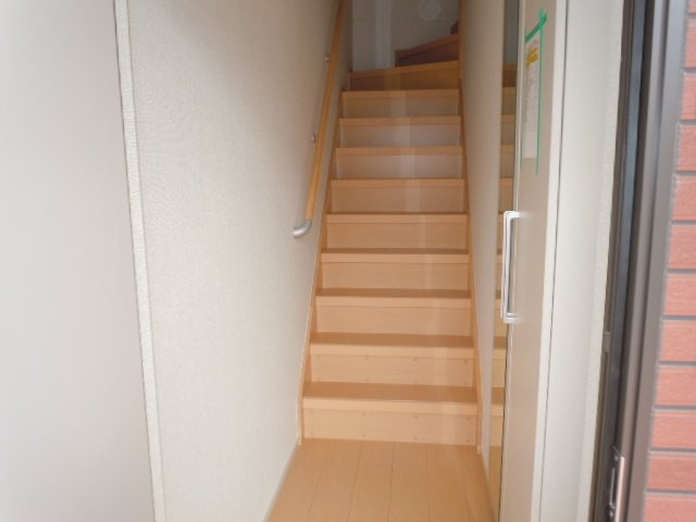 ゆったりとした玄関です