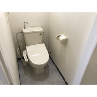 トイレもきれいです