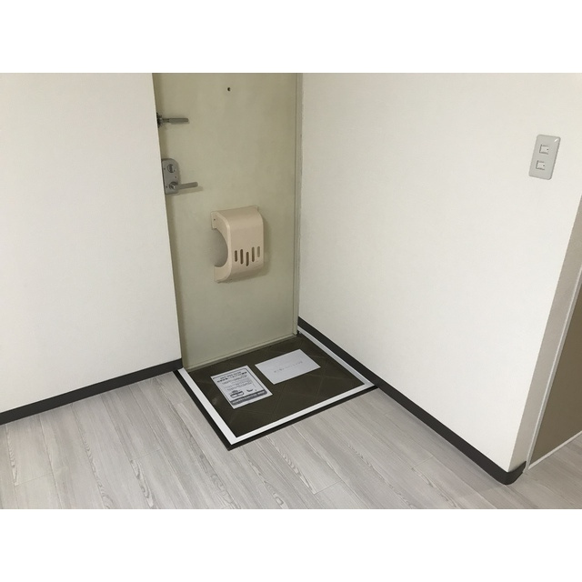シンプルで使いやすい玄関です