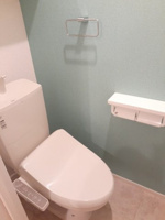 トイレもきれいです