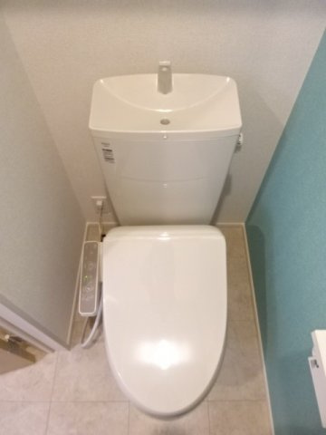 シンプルで使いやすいトイレです