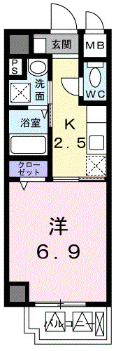 ネスト割塚の間取り