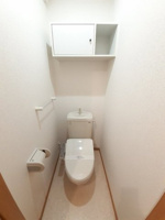 コンパクトで使いやすいトイレです