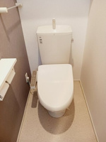 シンプルで使いやすいトイレです