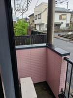 広々としたバルコニーです