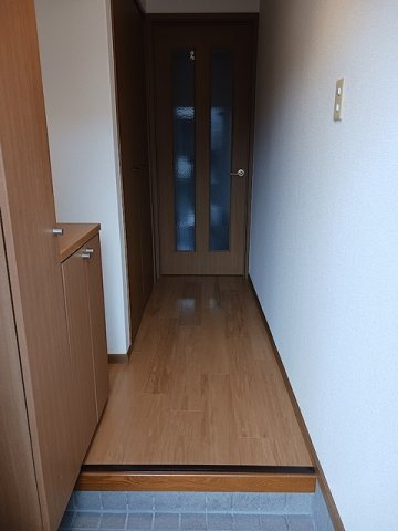 ゆったりとした玄関です